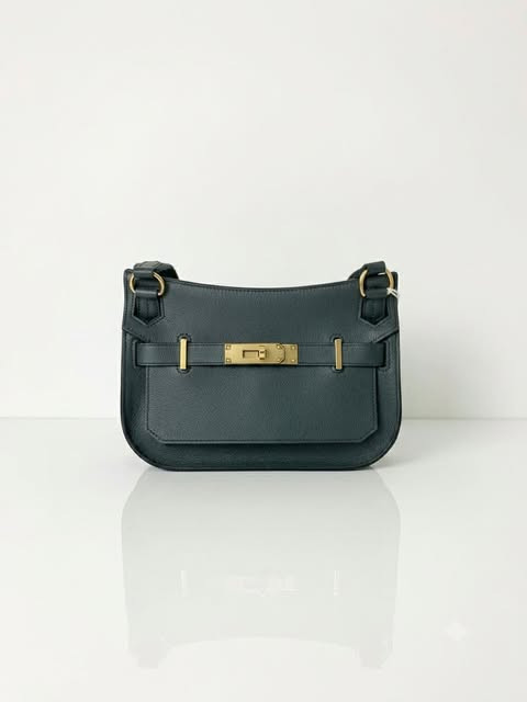 Hermes Gypsy Mini Pine Green with Gold Buckle (B-stamp)