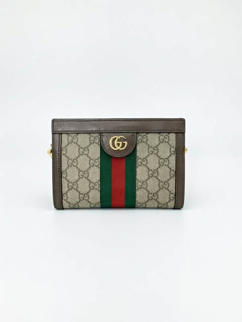 Gucci Ophidia GG Supreme Wallet On Chain