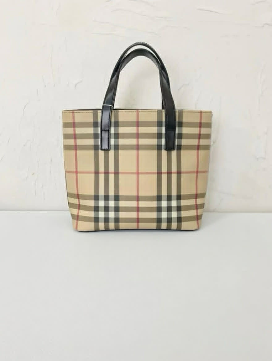 Burberry Mini Tote Bag (Nova Check)