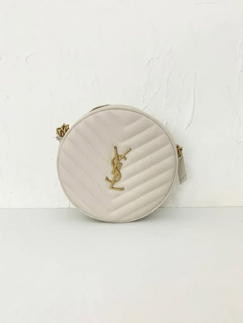 Saint Laurent (YSL) round camera-style