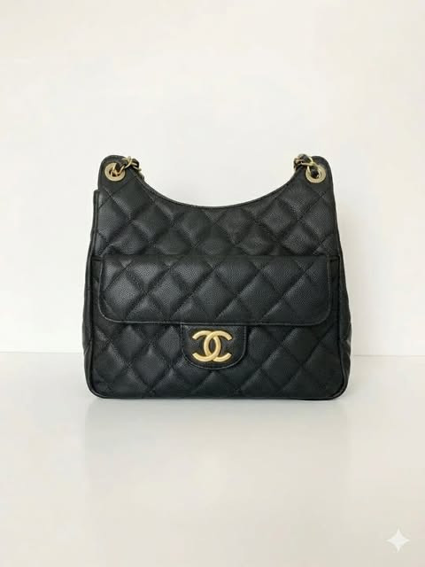 Chanel Tmall Genie Medium (Black Gold)