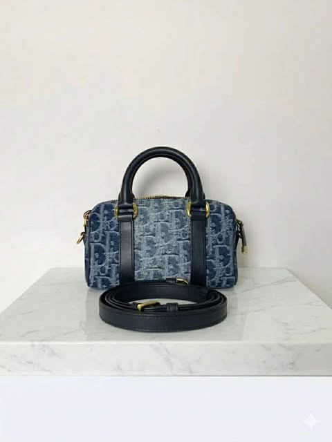 Dior Boston Mini Denim