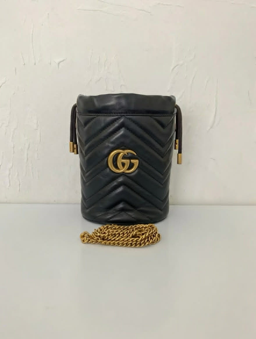 Gucci GG Marmont Mini Bucket Bag