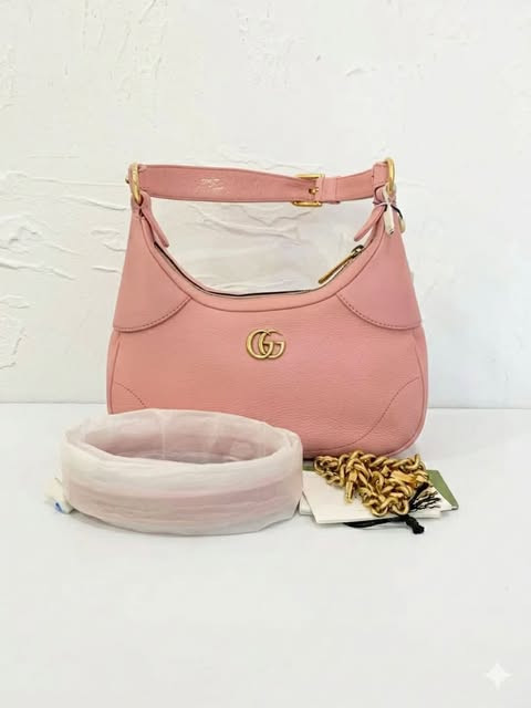 Gucci Aphrodite Shoulder Bag (Pink Gold)