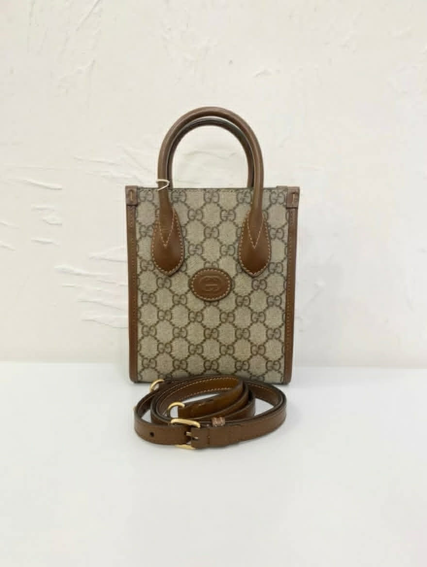 Gucci 1955 Sheet Music Tote Mini Monogram