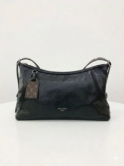 LV Carry All Black Knight Horizontal Small Bag
