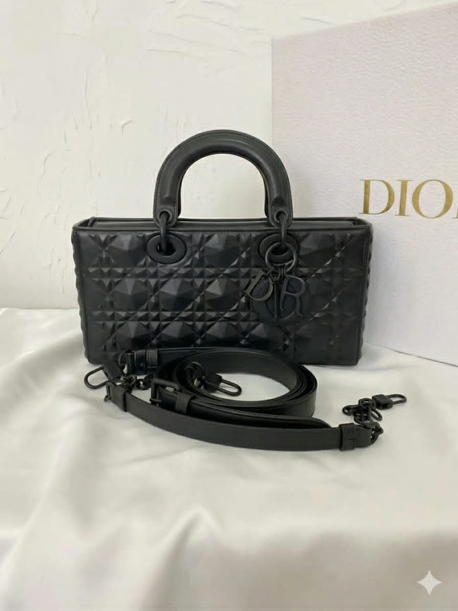 Dior Horizontal Lady Dior Print, Cannage Pattern