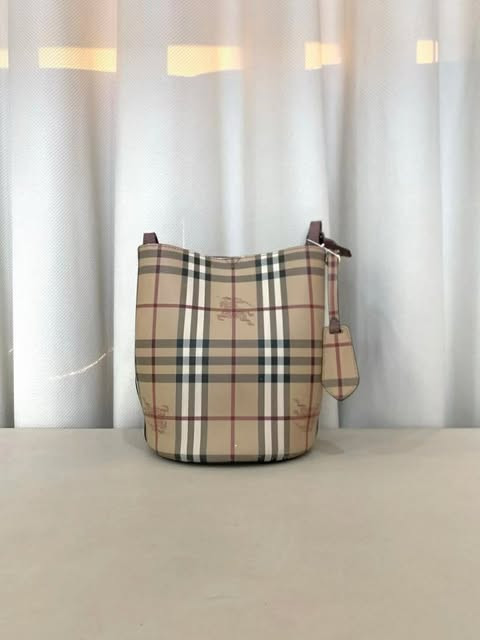 Burberry Nova Check Bucket Bag