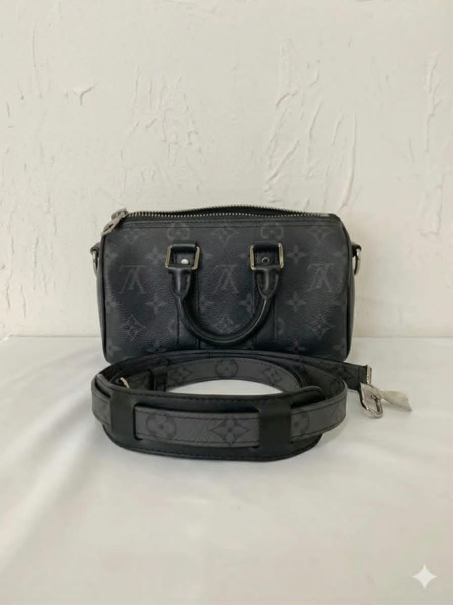 LV Keepall XS Black Knight